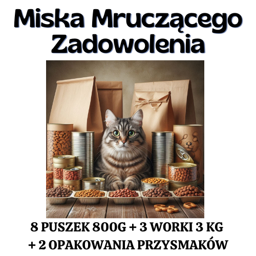 Miska Mruczącego Zadowolenia - OTOZ Animals Łódź